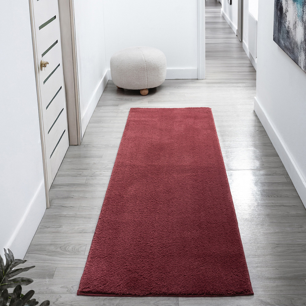 Desire Rugs Comfy Red Anti Slip Felt Backing Rug 120 x 160cm Image 7