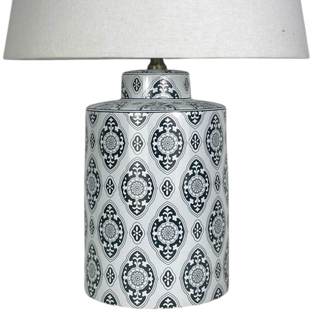 Acacia Home Ceramic Table Lamp with Shade 43cm Image 3