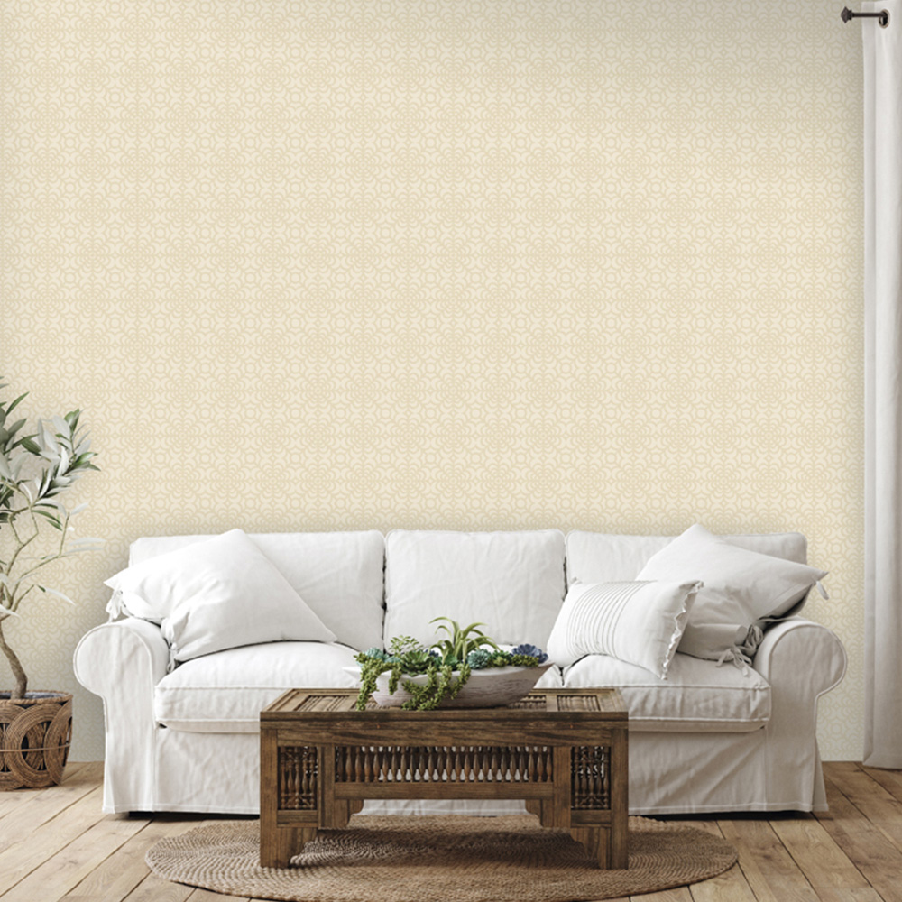 RHS Dandy Floral Ivory Wallpaper Image 5