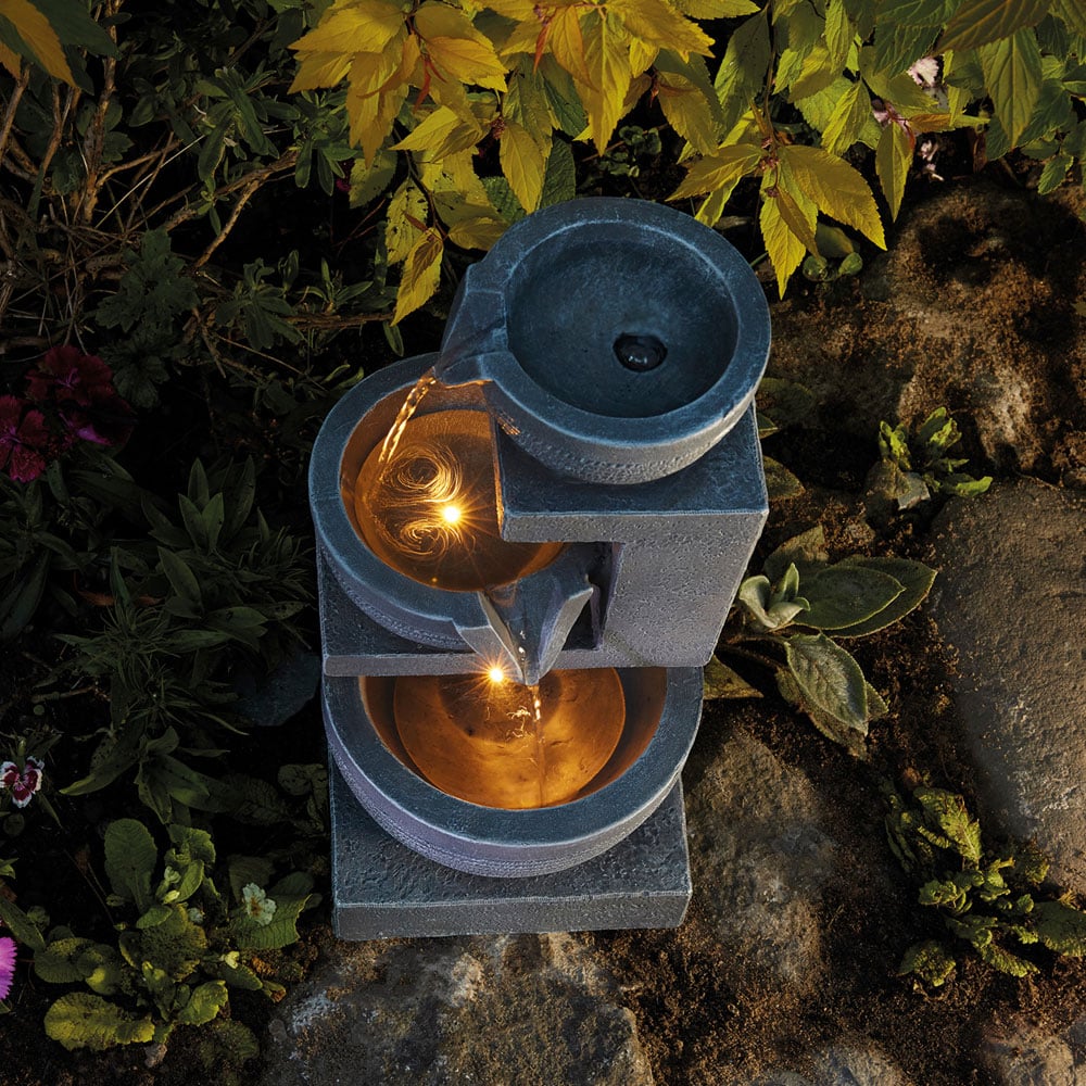 Garden Gear 3 Tier Bowl Water Feature Image 5