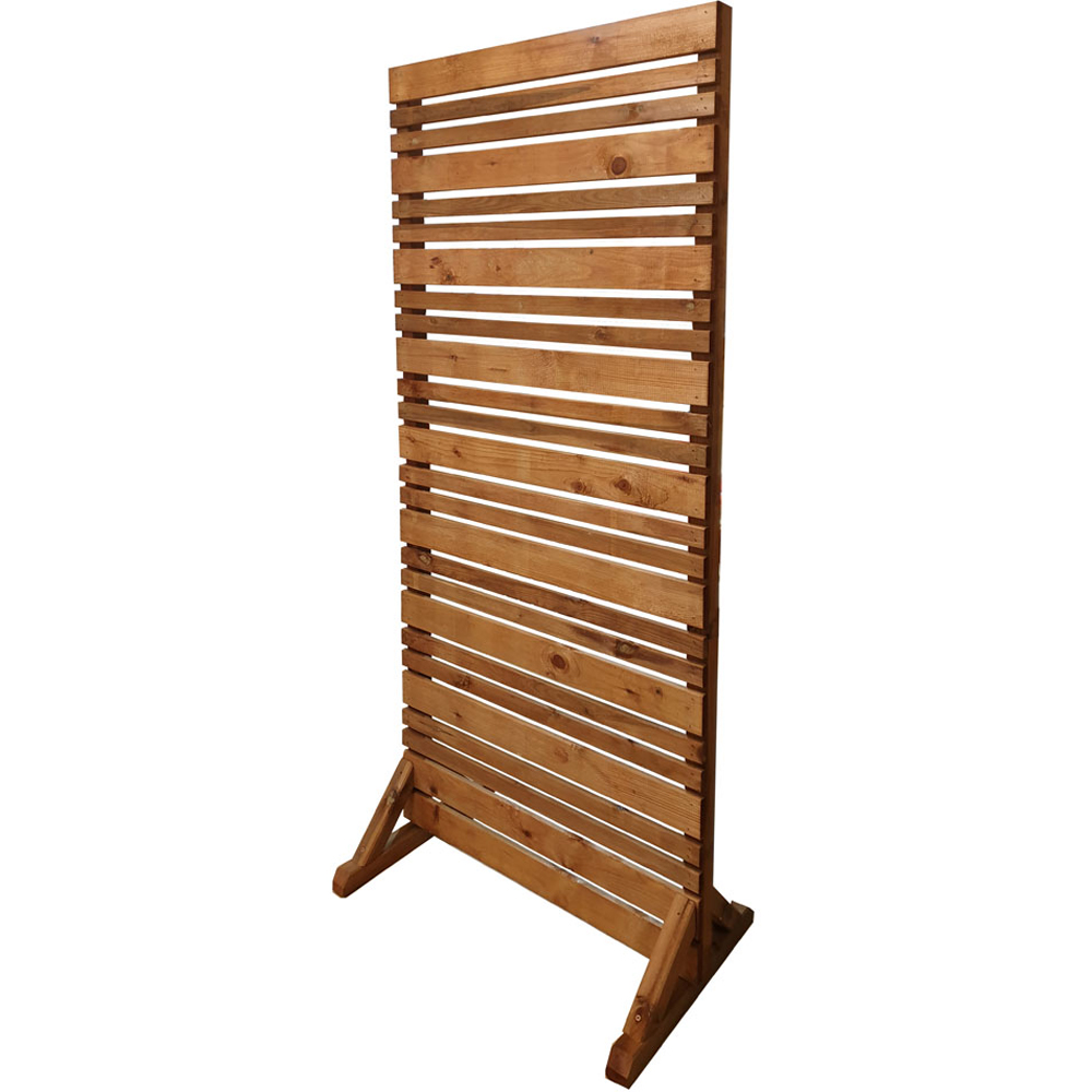 Cerland Lign Z Outdoor Wooden Privacy Screen 184 x 80cm Image 2