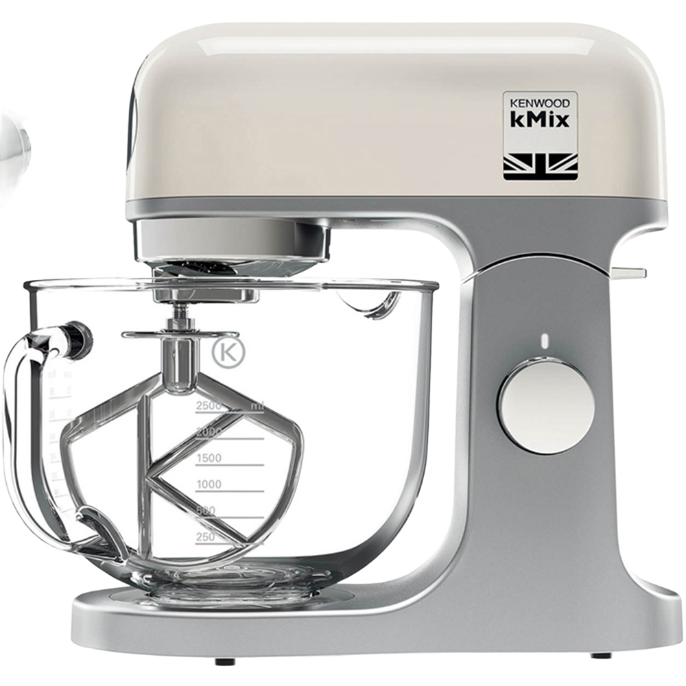 Kenwood kMix KWPK15 Cream 5L Stand Mixer and Food Mincer Set Image 3