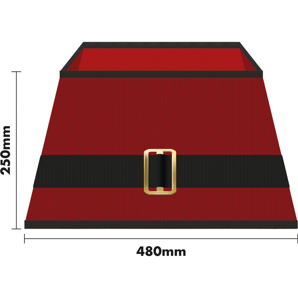 St Helens Red Santa Belt Tree Skirt Image 4