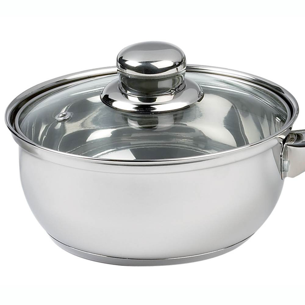 Sabichi 20cm Essential Stainless Steel Saucepan Image 2