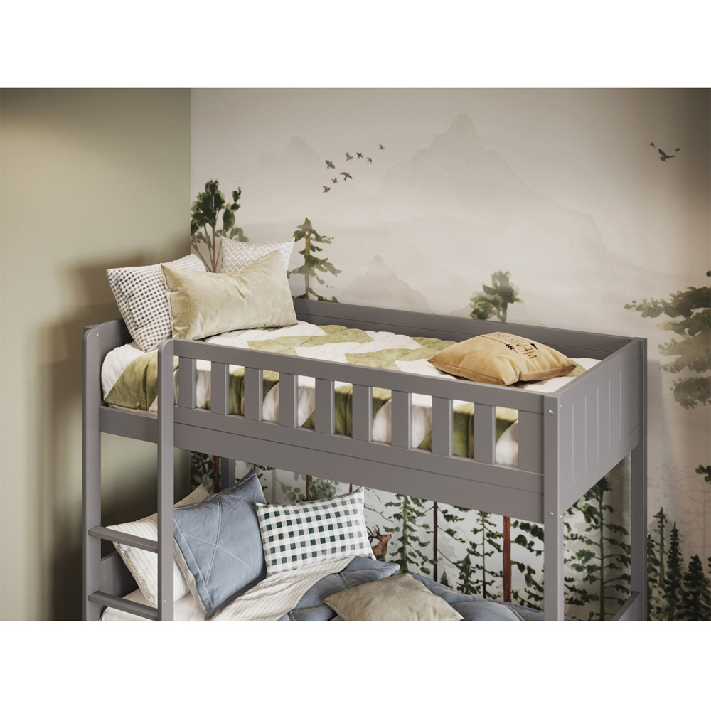 Flair Bea Shorty Grey Wooden Bunk Bed Image 2