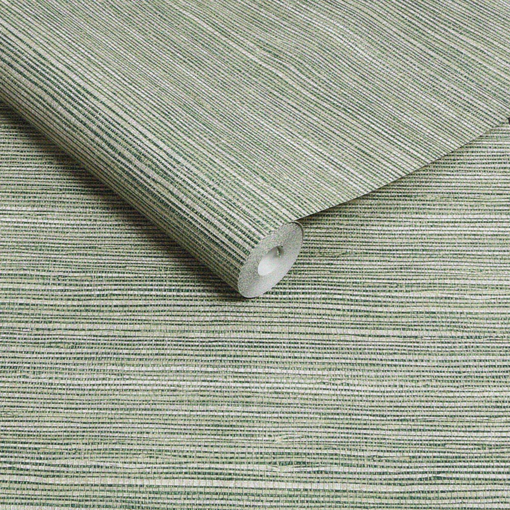 Superfresco Easy Emperor Grasscloth Emerald Green Wallpaper Image 2