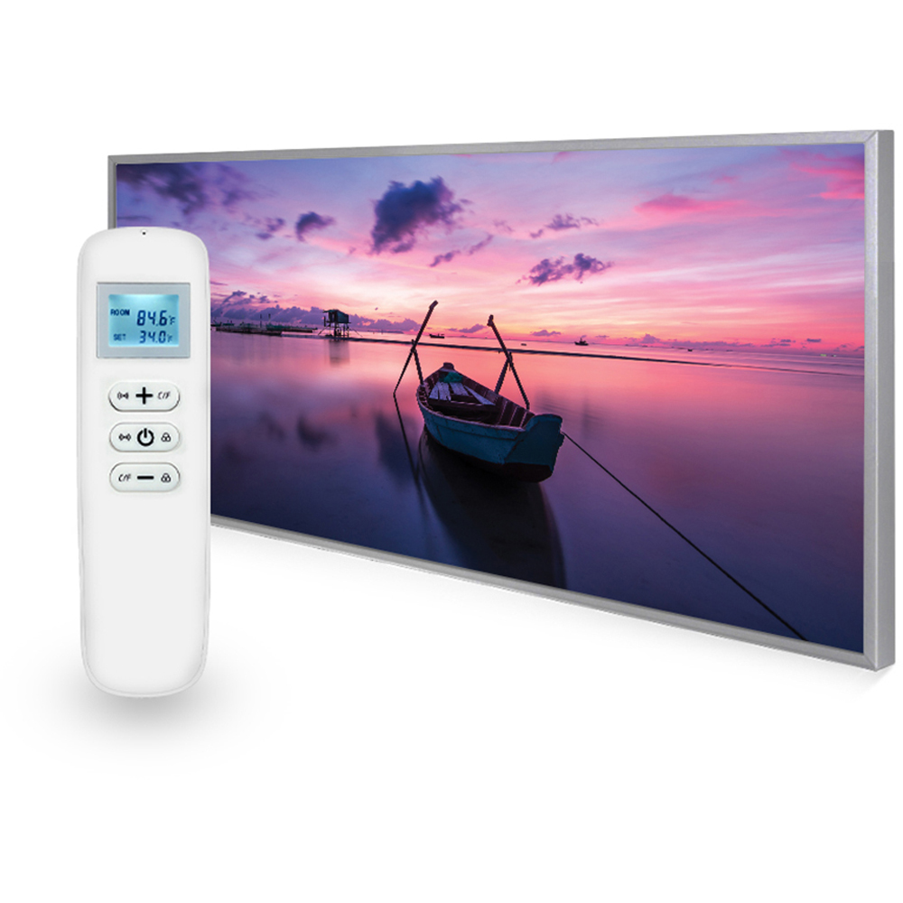 Mirrorstone Nexus Maldives Twilight Image Wi-Fi Infrared Heating Panel 700W 595 x 1195mm Image 2