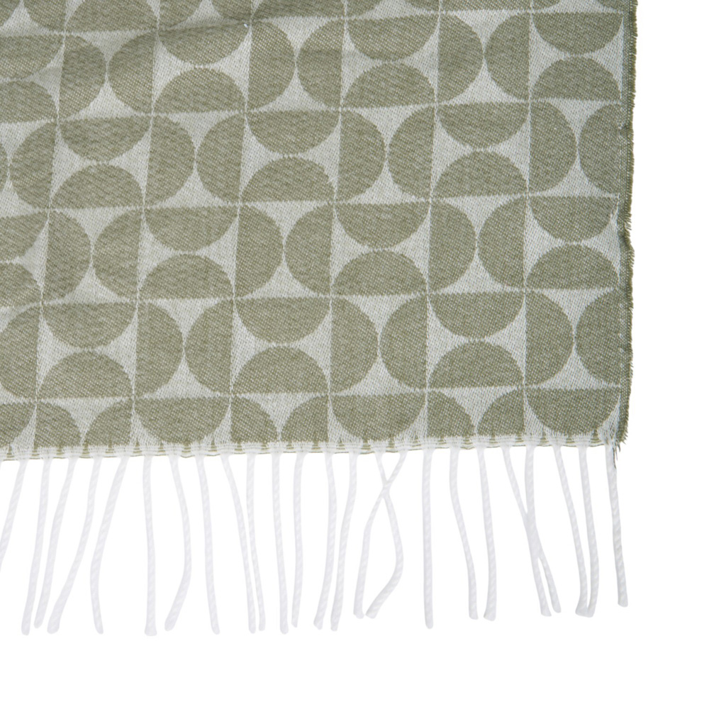 Atzi Geometric Throw - Green Image 4