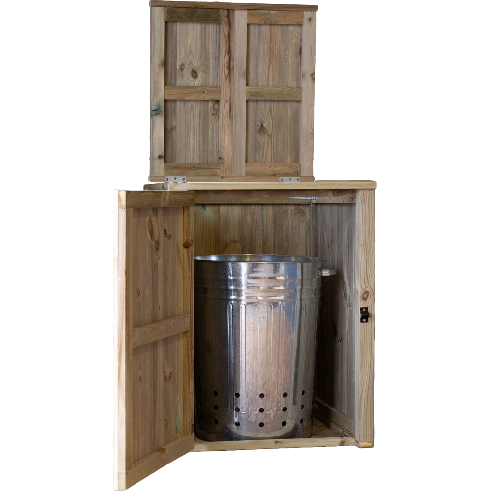 The Garden Village Paythorne Single Dustbin Storage Image 3