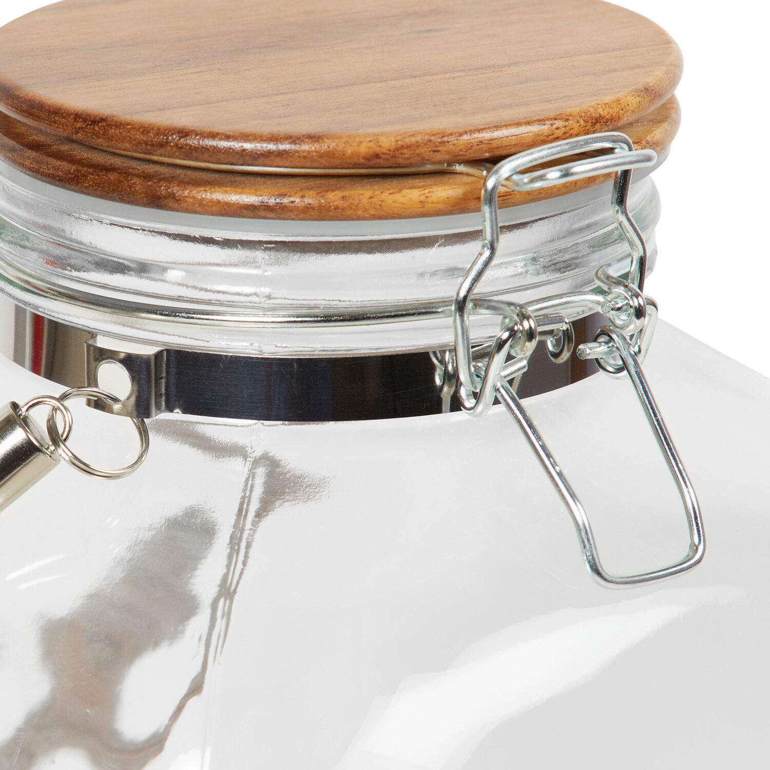 Glass Dispenser with Rope Handle Image 6