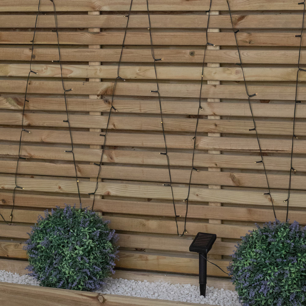 Samuel Alexander 100 Warm White LED Garden Solar String Light 10m Image 7