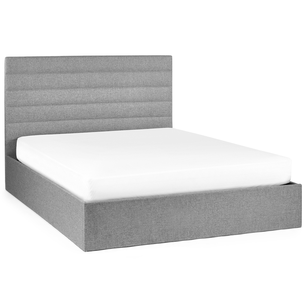 Julian Bowen Merida Double Grey Ottoman Bed Image 2