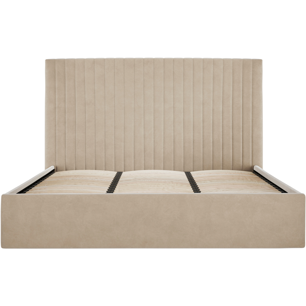 LPD Home Berlin Beige Super King Size Tall Ottoman Bed Image 4