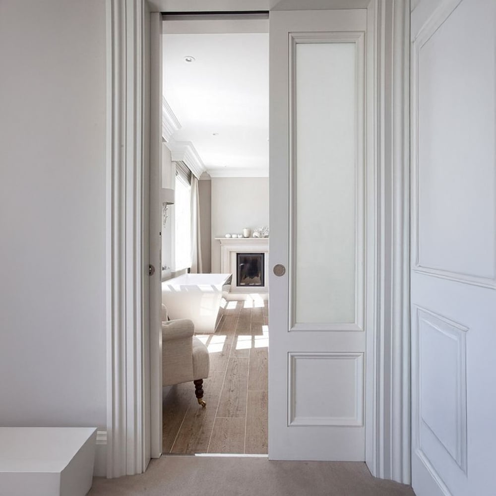 Coburn Hideaway Double Door Bi Parting Pocket Door Kit 1524 x 2743mm Image 2