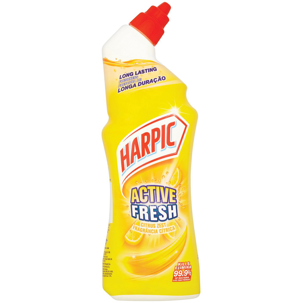 Harpic Active Fresh Cleaning Gel 750ml - Citrus Zest Image