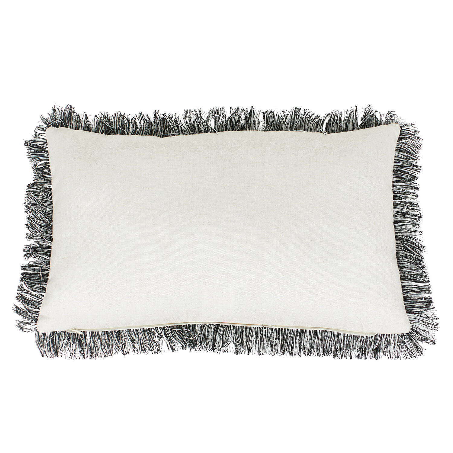 Escape Fringed Cushion - Natural Image 2