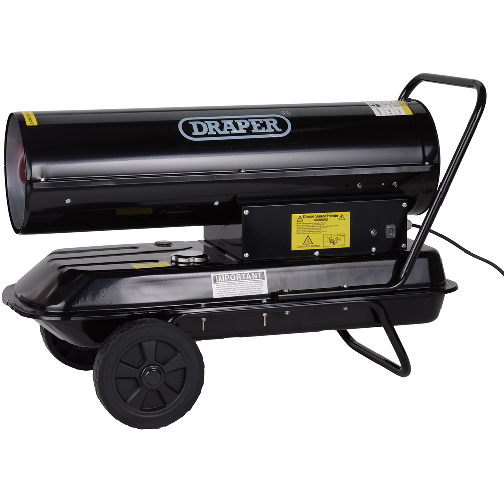 Draper Black Diesel and Kerosene Heater 20000W Image 3