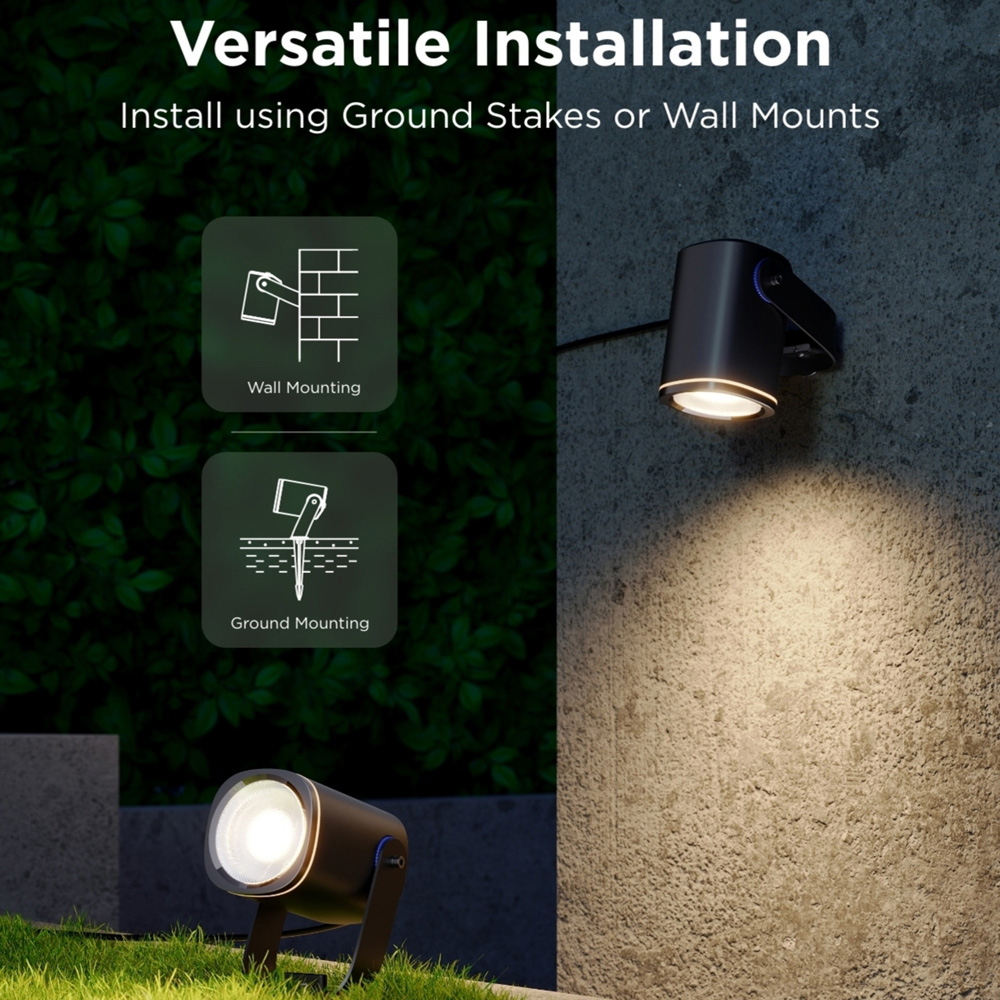 Govee RGBICWW LED Smart Spotlight 2 Pack Image 8