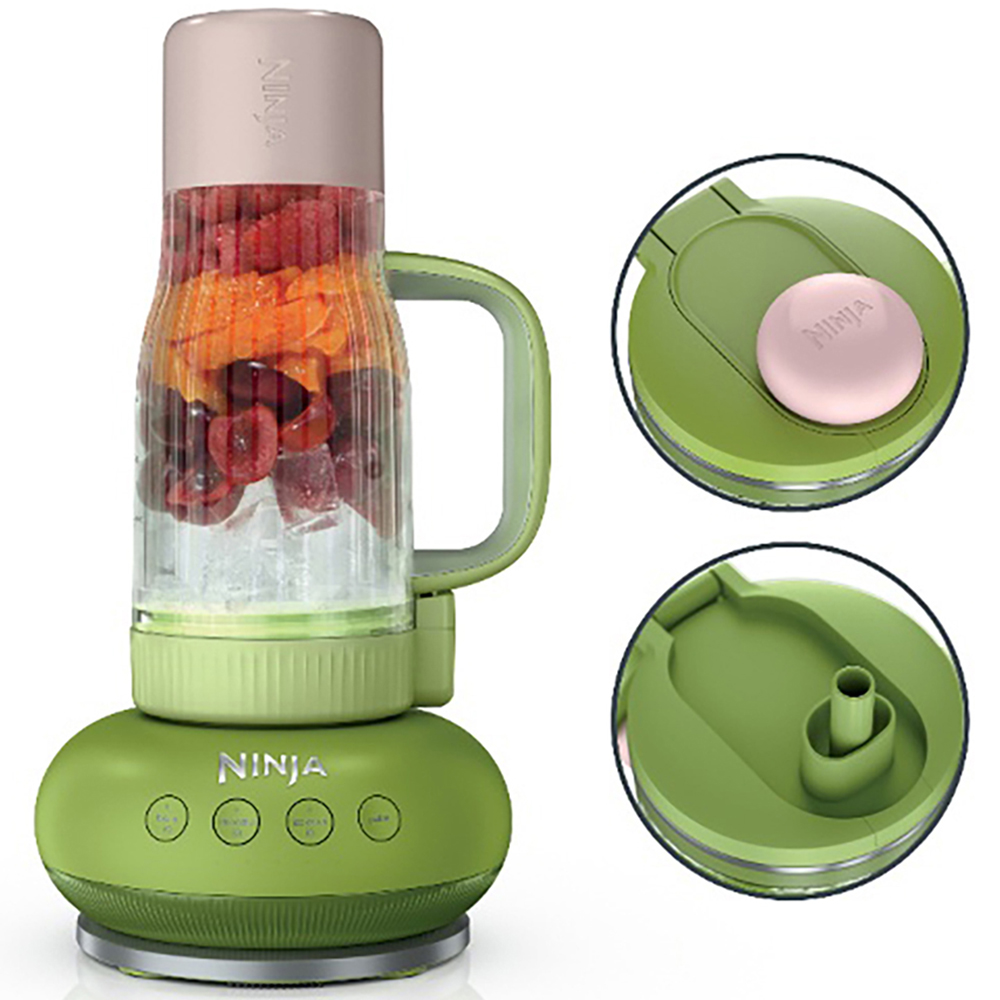 Ninja BlendBoss DB351UKGN Watermelon Bubble Gum 710ml Tumbler Blender 1100W Image 3
