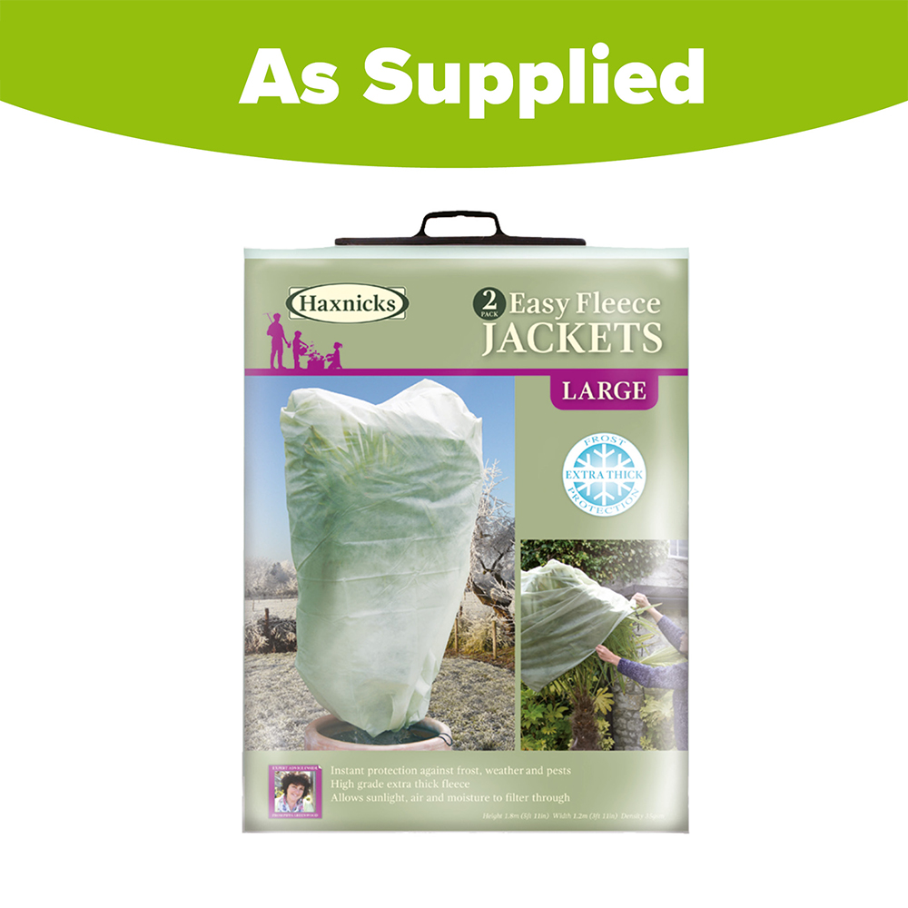 YouGarden Pair of Giant Fleece Plant Cosies 1.8 x 1.2m 2 Pack Image 3