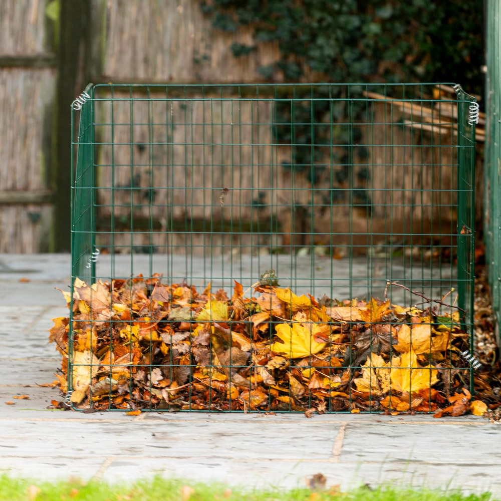 Garden Gear Metal Wire Compost Bin 90 x 90 x 70cm 2 Pack Image 4