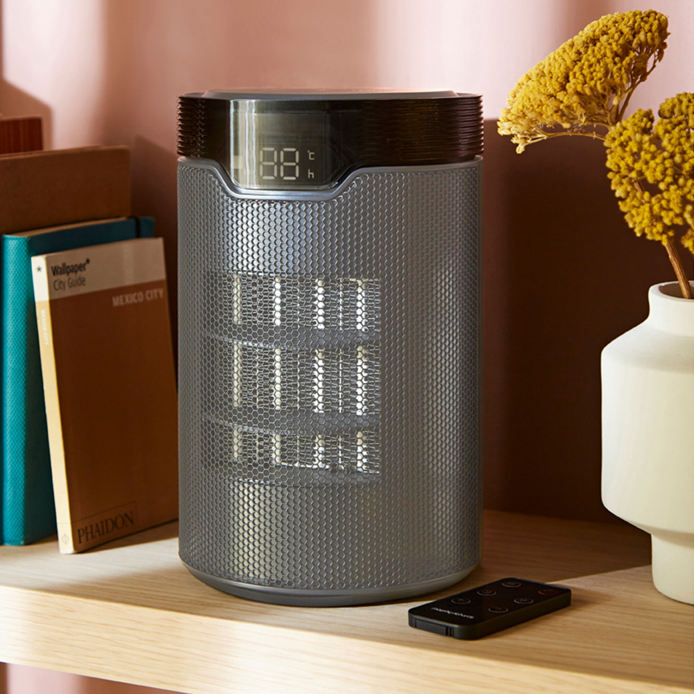 Morphy Richards Grey Ceramic Fan Heater 1500W Image 2