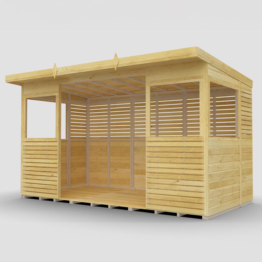 DIY Sheds 12 x 6ft Pressure Treated Tongue and Groove Timber Outdoor Kitchen Shelter Image 4