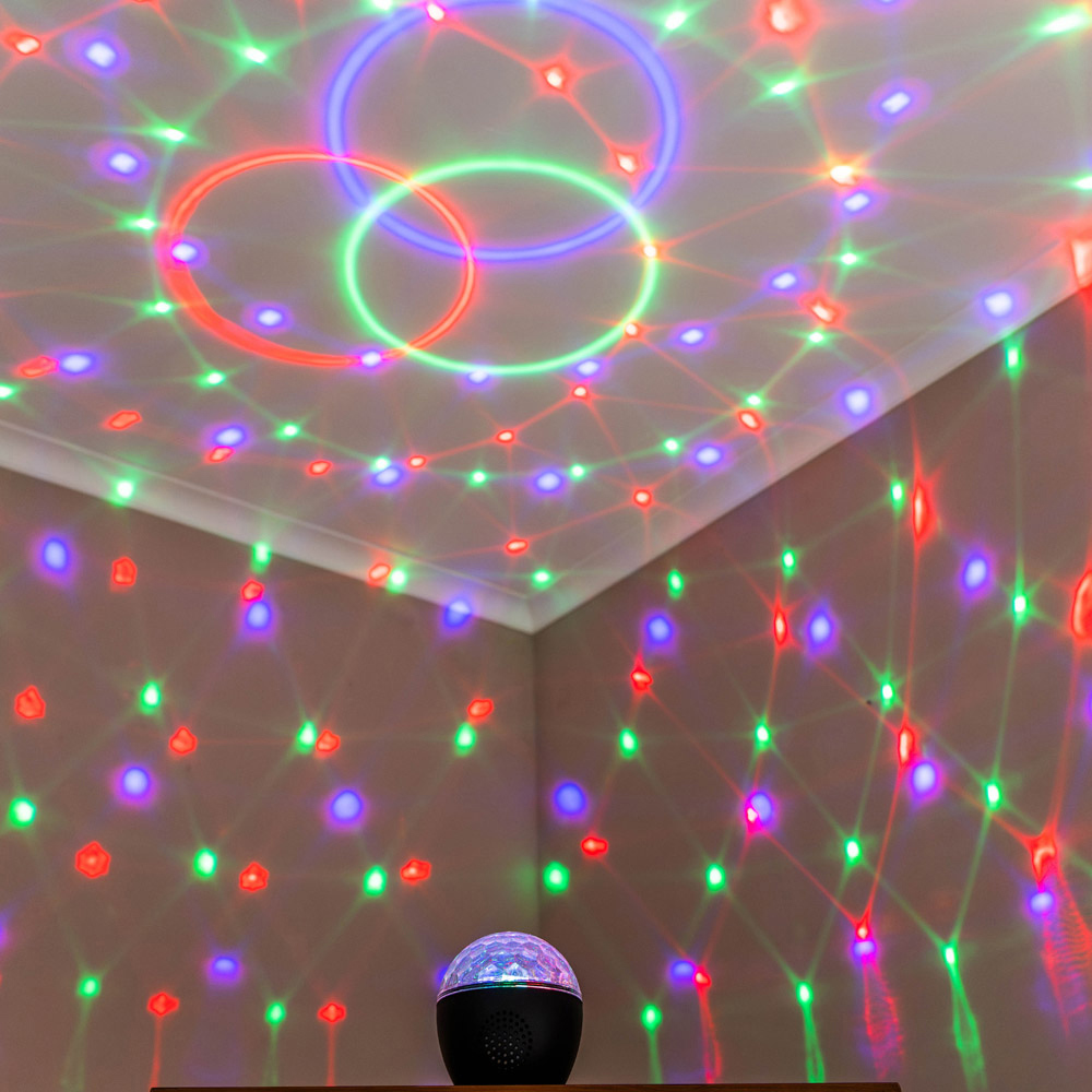 ValueLights Skylar RGB LED Projector Light with Music Speaker Image 4