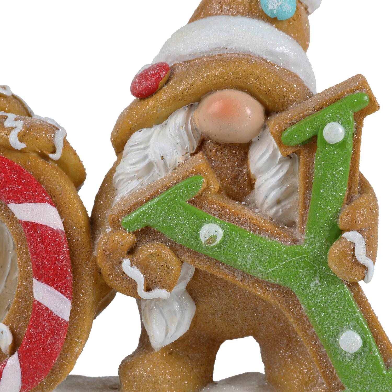 Gingerbread Gnomes JOY Decoration Image 3