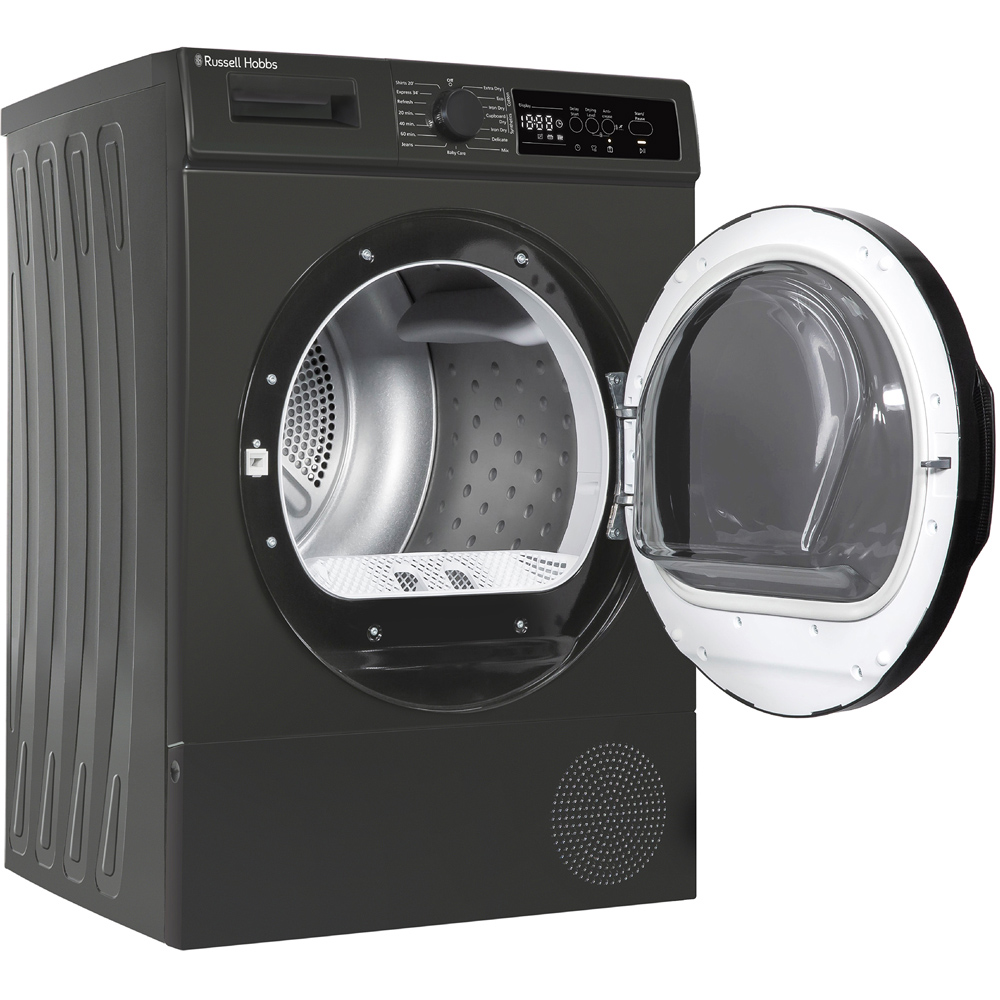 Russell Hobbs RH9HPTD1E12AN Anthracite 9kg Heat Pump Dryer Image 4