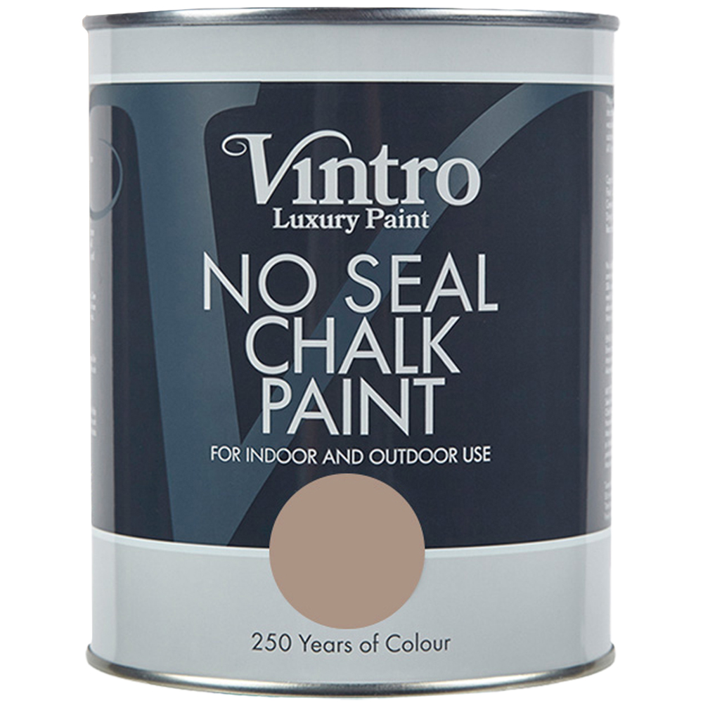 Vintro Paint Cafe au Lait No Seal Chalk Paint 1L Image 2