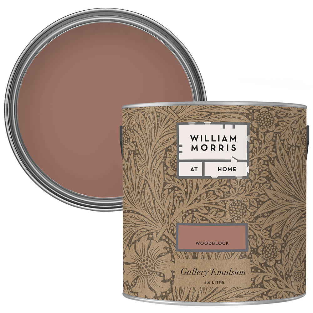 William Morris At Home Woodblock Gallery Emulsion Paint 2.5L Image 1