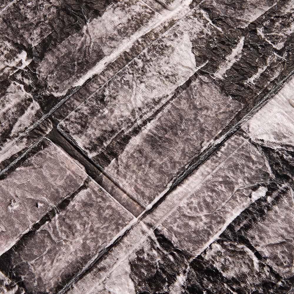 Living and Home 3D Brick Texture Brown Wall Sticker 15 Pack Image 5