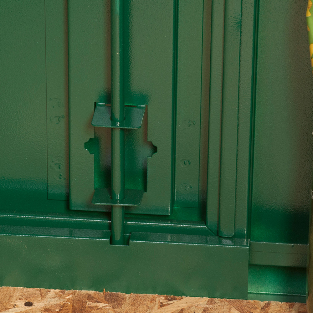 Asgard Flexistore 5 x 11ft Grey Apex Garden Shed Image 8