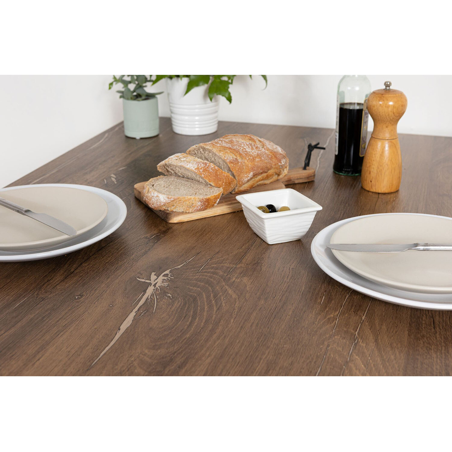 d-c-fix Flagstaff Oak Effect Self Adhesive Vinyl Film - Brown Image 4