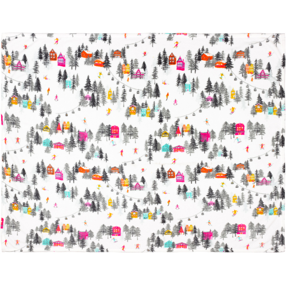 furn Aspen Fleece Snow Throw Image 3