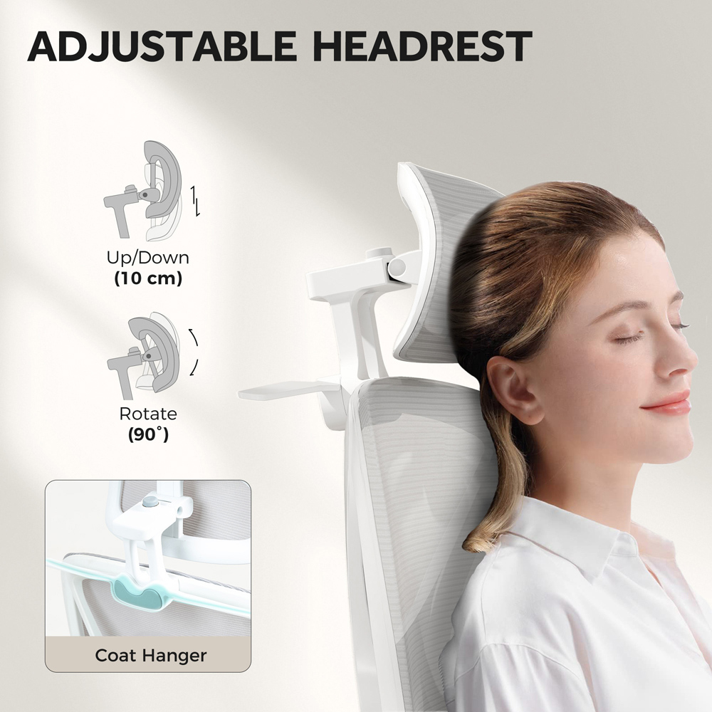 Portland Grey Recliner Executive Office Chair with Footrest Image 3