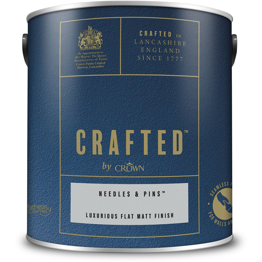 Crafted Flat Matt Paint 2.5L - Needles & Pins Image 2