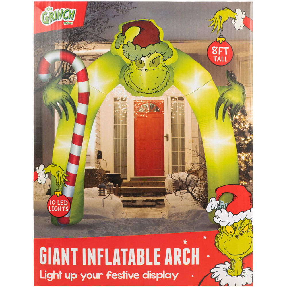 Grinch Inflatable Arch Green Image 2