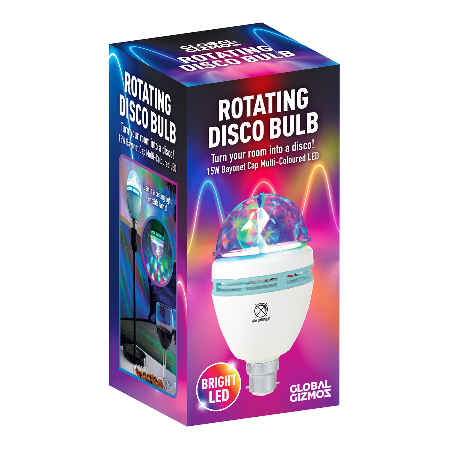 Rotating Disco Bulb Image 2