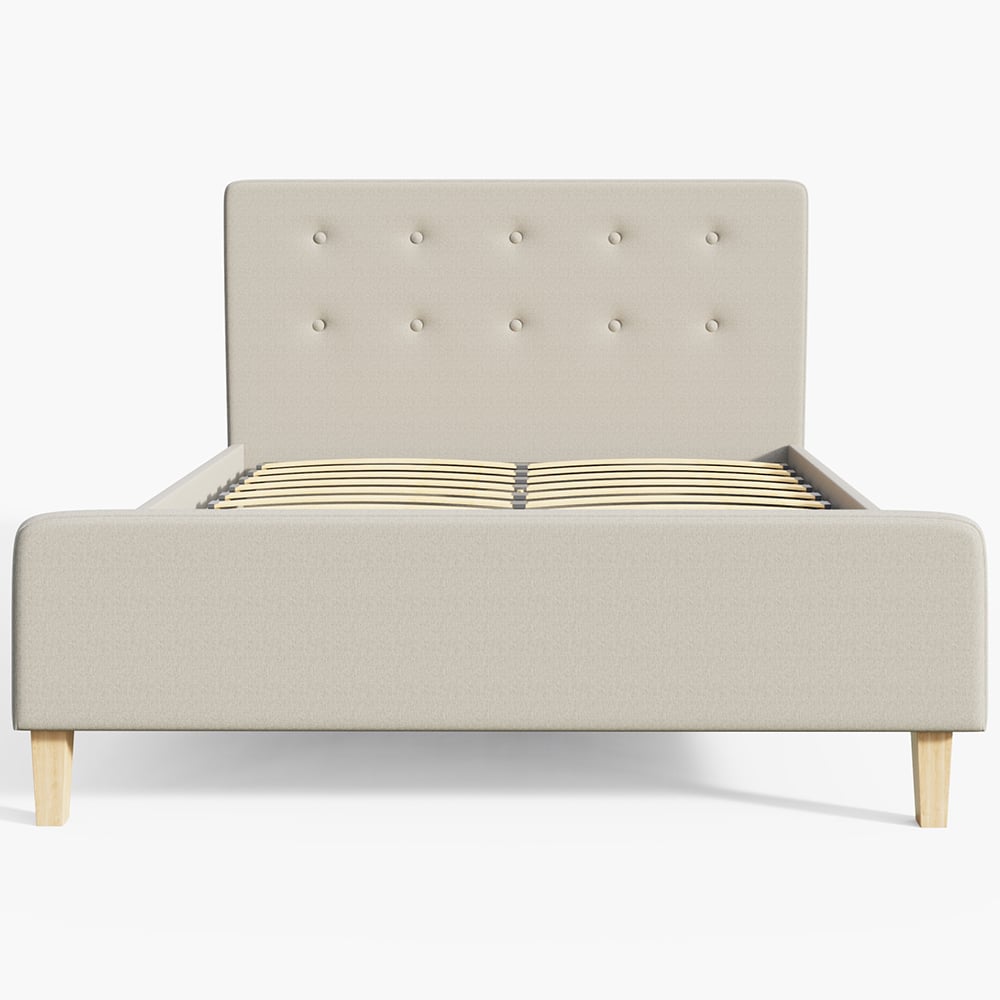 GFW Ashbourne Double Natural Bed Frame Image 4