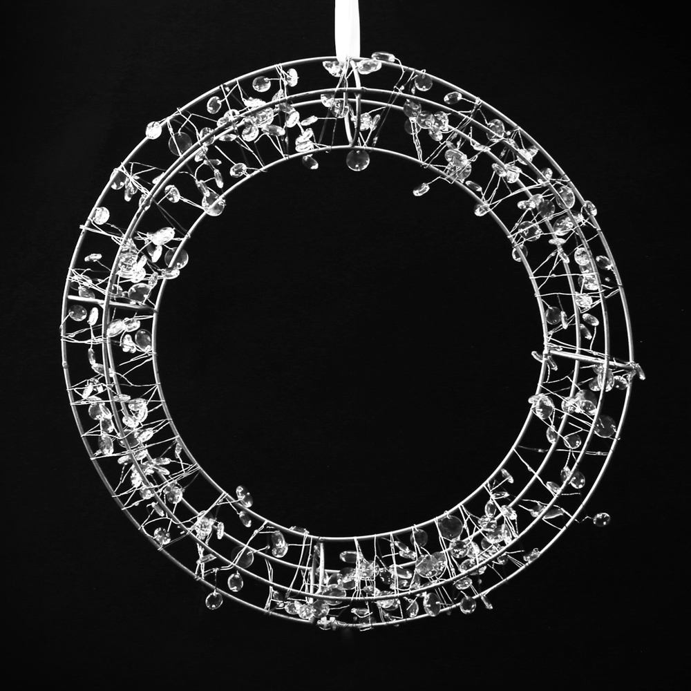 The Christmas Workshop LED Wreath 38cm Image 4