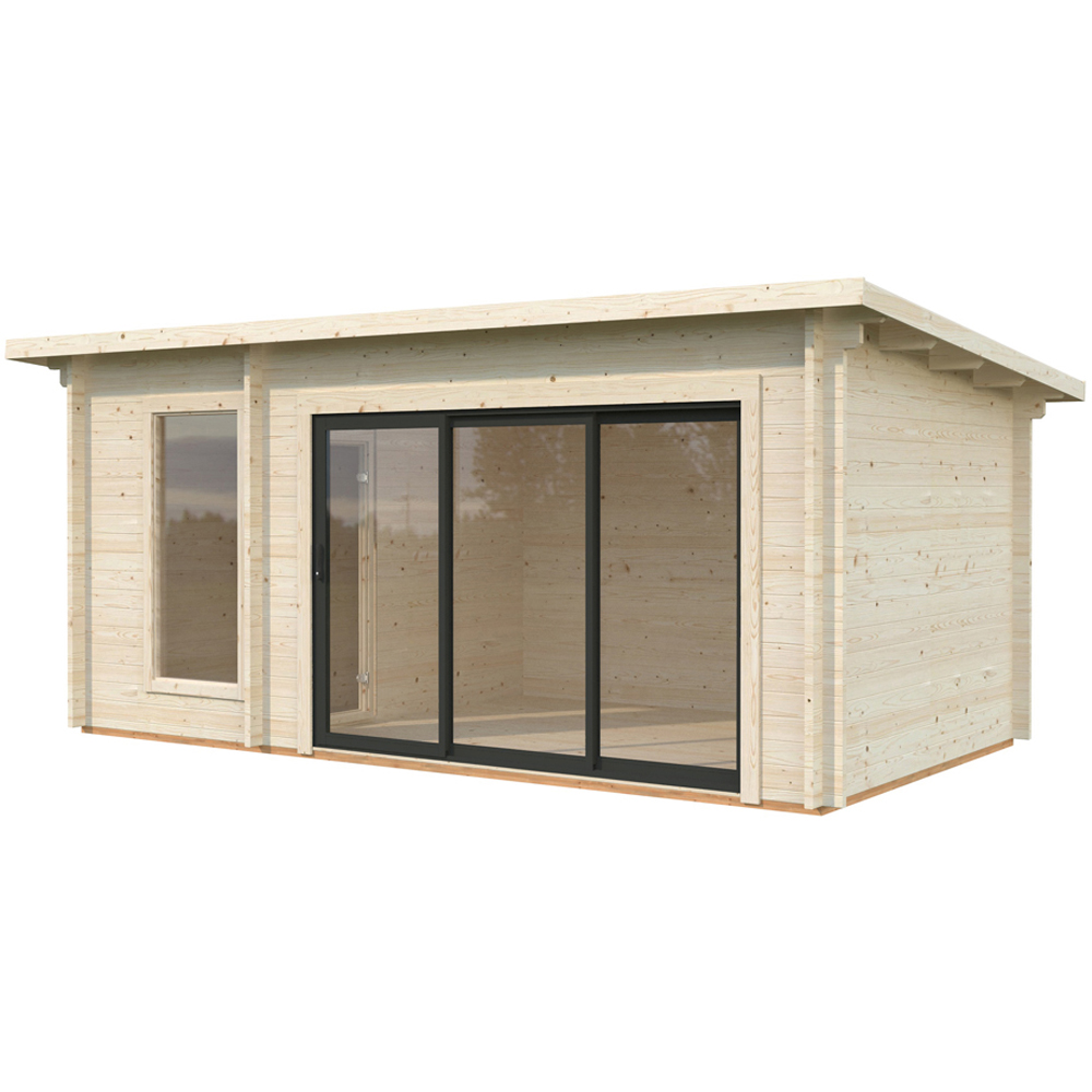 Palmako Sanna 16.4 x 8.8ft Pent Outdoor Sauna Image 3
