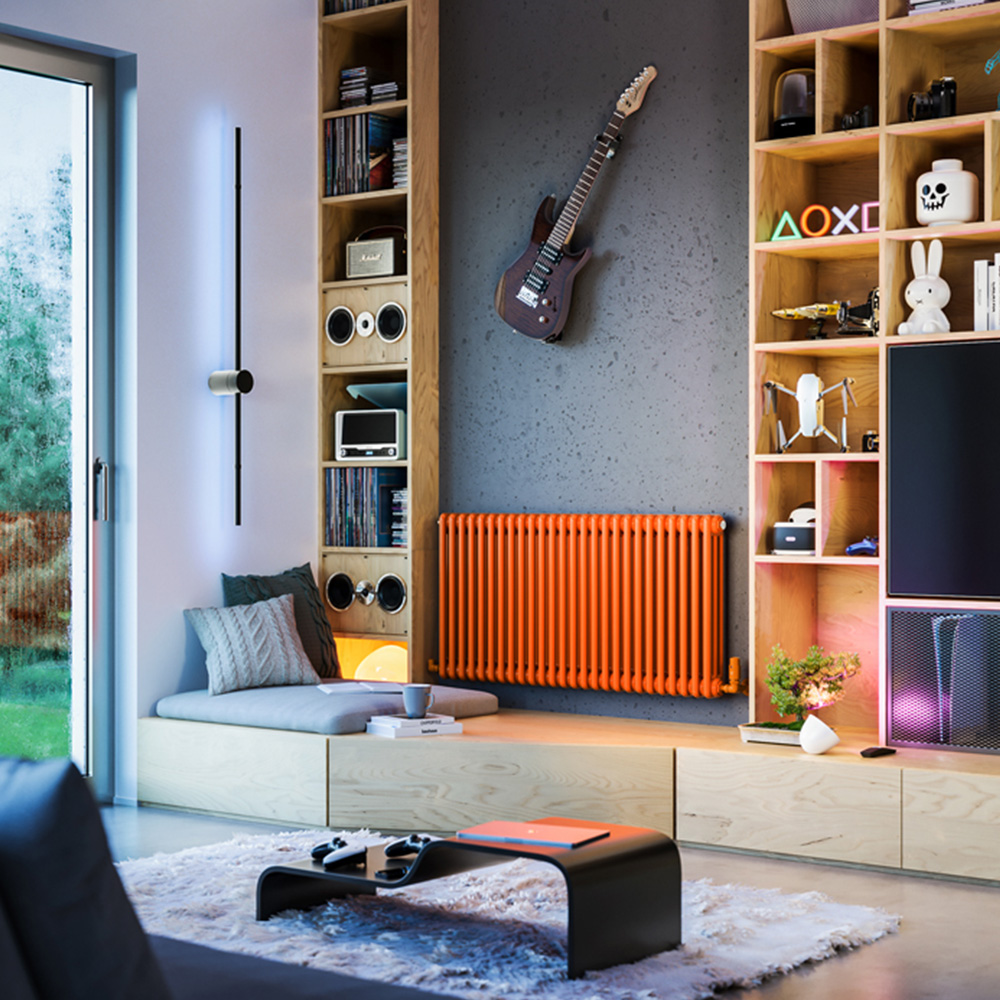 Terma Colorado 5320 BTU Orange Radiator 600 x 1194mm Image 7