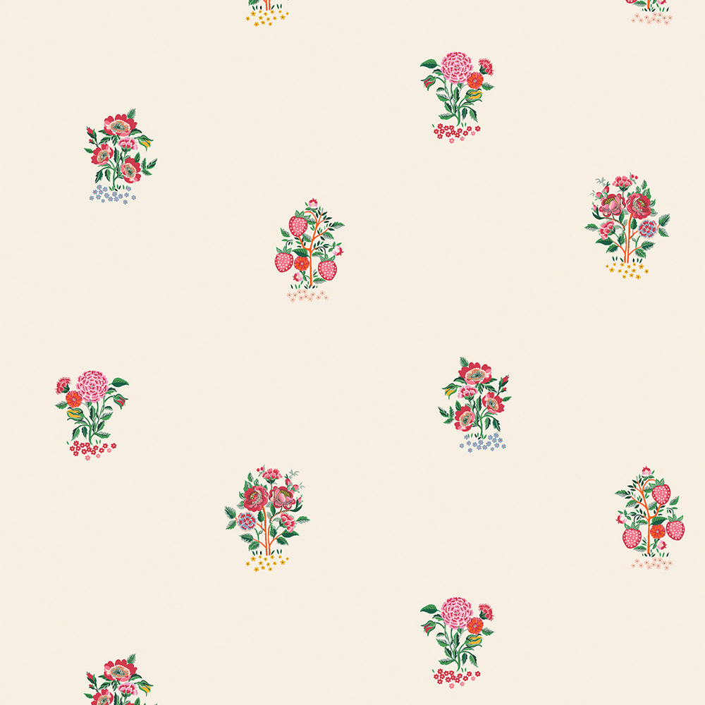 Cath Kidston Kingdom Posey Rose Wallpaper Image 1