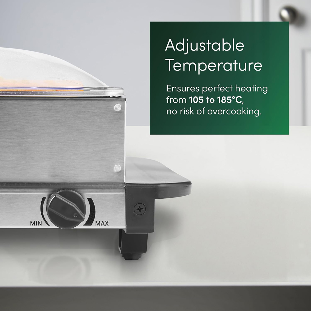 Emperial Electric Food Buffet Warmer 3 Tray Server Image 6