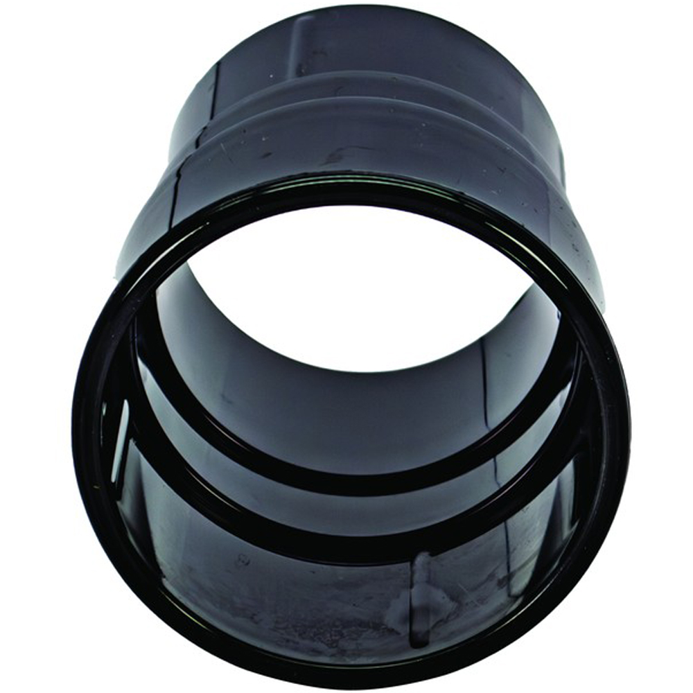 FloPlast Round Downpipe Socket Black 68mm Image 3