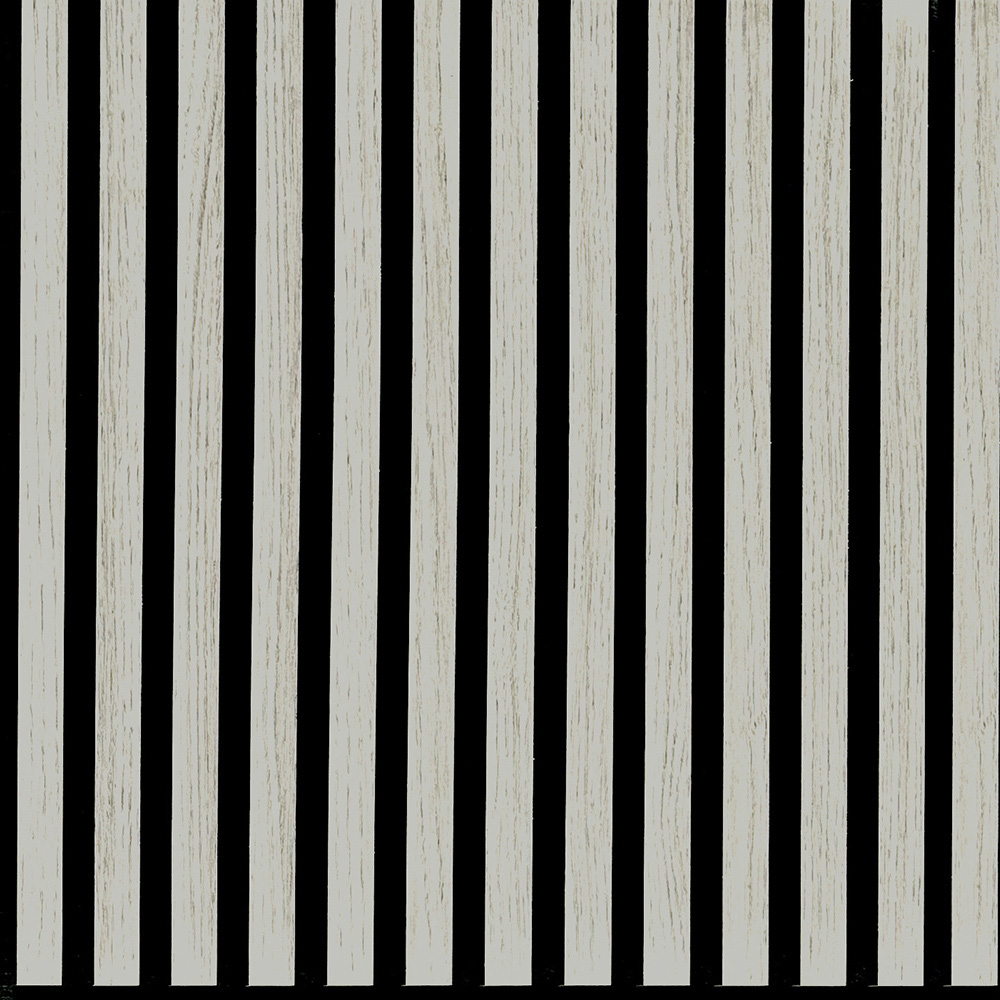Tuscan Misty Grey PVC Wrapped Acoustic Wall Panel 240 x 60.8cm Image 3