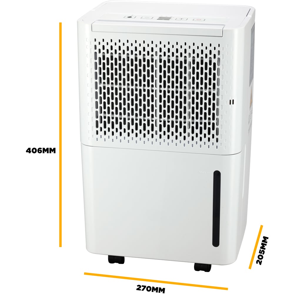 TCP White Portable Dehumidifier 6L Image 9