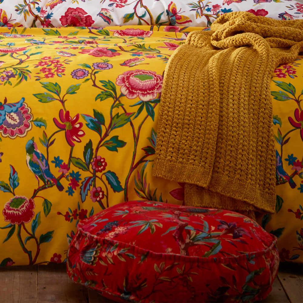 furn. Pomelo Super King Yellow Duvet Set Image 3